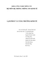 Lạm phát và tăng trưởng kinh tế