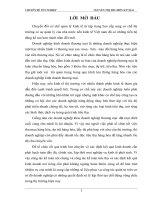 Hạch toán quá trình lưu chuyển hàng hoá và xác định kết quả kinh doanh hàng hoá tại Trung tâm Nông sản Thực phẩm