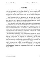 Một số ý kiến nhằm hoàn thiện bộ máy tổ chức quản lý của Công ty Dệt Vải Công Nghiệp Hà Nội