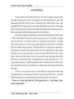 Công tác tổ chức đấu thầu tại UBND quận Hải An – Hải Phòng. Thực trạng và giải pháp