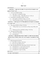 Một số Giải pháp nhằm tăng cường công tác XK lao động ở VN.