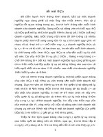Vốn lưu động và Một số biện pháp chủ yếu nhằm nâng cao hiệu quả sử dụng vốn lưu đông tại Công ty xây dựng số 1