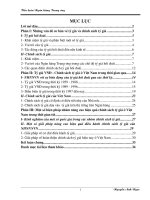 Chính sách tỷ giá ở VN, thực trạng và Giải pháp 