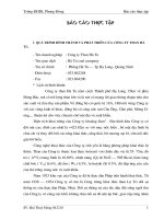 Báo cáo thực tập tại Công ty than Hà Tu