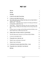 Phân tích lý luận giá trị, giá cả hàng hoá trong các học thuyết kinh tế