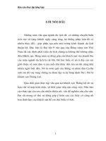 Báo cáo tổng hợp khách sạn Thắng Lợi