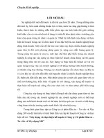 Xây dựng và thực hiện kế hoạch ở Công ty Cổ phần Đầu tư – Tư vấn và Xây dựng 289