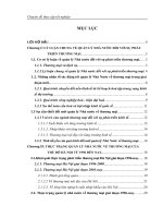 Một số vấn đề về đổi mới quản lý nhà nước đối với sự phát triển thương mại của Thủ Đô Hà Nội giai đoạn 1996 đến nay