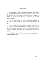 Xây dựng chương trình quản lý nhân sự của chi cục Dự trữ Sóc Sơn dựa trên ngôn ngữ VISUAL BASIC