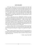 Thiết kế và cài đặt hệ thống quản lý nhân sự