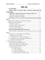 Hoàn thiện chiến lược kinh doanh tại Công ty xây lắp thương mại