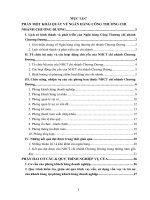 báo cáo thựct tập tại NGÂN HÀNG CÔNG THƯƠNG CHI NHÁNH CHƯƠNG DƯƠNG