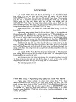 báo cáo thực tập tại Ngân hàng nông nghiệp và phát triển nông thôn chi nhánh Nam Hà Nội