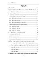 Thực trạng, Giải pháp để phát triển và hoàn thiện hoạt động kiểm toán ở Việt Nam.