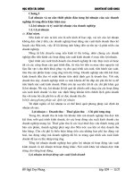 Lợi nhuận và một số giải pháp tăng lợi nhuận tại Công ty Cổ phần Dịch vụ Du lịch Đường sắt Hà Nội