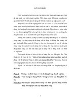 Một số biện pháp nhằm nâng cao hiệu quả sử dụng Vốn lưu động ở Công ty Gốm xây dựng Hữu Hưng