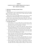 Thực trạng đầu tư của nghành bia & Một số Giải pháp quản lý dự án trong nghành bia VN