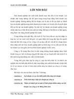 Lợi nhuận và một số biện pháp nhằm tăng lợi nhuận tại công ty xi măng Bỉm Sơn.