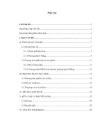 Đánh giá hiệu quả của chương trình phân loại rác tại nguồn trên địa bàn phường Quyết Thắng Thành Phố Biên Hòa Tỉnh Đồng Nai