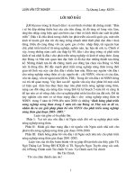 Định hướng phần bổ vốn đầu tư từ NSNN cho phát triển nông nghiệp nông thôn giai đoạn 2001-2005