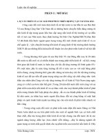 Các giải pháp phát triển dịch vụ vận tải xăng dầu tại công ty cổ phần thiết bị xăng dầu Petrolimex