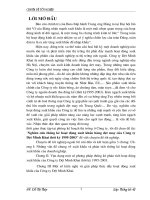 Nghiên cứu thống kê hoạt động xuất khẩu hàng dệt may của Công ty Dệt Minh Khai thời kỳ 1995-2003