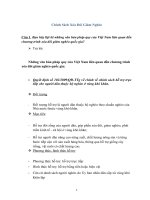 Chính Sách Xóa Đói Giảm Nghèo