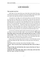 Một số giải pháp nhằm nâng cao khả năng cao khả năng cạnh tranh đấu thầu tại Công ty xây lắp vật tư kỹ thuật