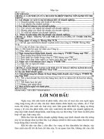 Giải pháp tăng lợi nhuận trong hoạt động kinh doanh của C.ty TNHH Thương mại TBC