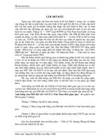 Ảnh hưởng của FDI đối với CGCN ở VN thời gian qua