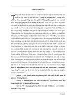 Vận dụng lý luận phương thức sản xuất phân tích nhà máy phích nước – bóng đèn rạng đông