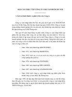 Báo cáo thực tập công ty xuất nhập khẩu tạp phẩm hả nội