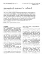 Automated code generation by local search.pdf