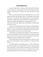 Các mặt hoạt động sản xuất kinh doanh chủ yếu của công ty phú hưng