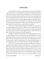 Vốn kinh doanh và những biện pháp nâng cao hiệu quả sử dụng vốn tại Công ty nước sạch Hà Nội