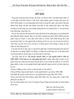 Kế hoạch chuyển dịch cơ cấu ngành kinh tế,và các Giải pháp thực hiện