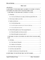 Báo cáo thực tập tổng hợp về viện khoa học lao động và xã hội, và trung tâm thông tin, phân tích và dự báo chiến lược