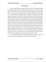 Báo cáo tổng hợp về Cty cổ phần vận tải và dịch vụ petrolimex Hải Phòng 1