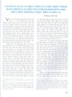 Cơ sở lý luận và thực tiễn của việc điều chỉnh bằng pháp luật với vi phạm hợp đồng.pdf