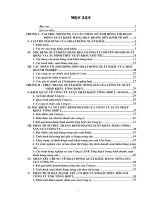 Một số Giải pháp chủ yếu nhằm thúc đẩy XK hàng hóa nông sản tại Cty XNK Tổng hợp 1 (GENEXIM)