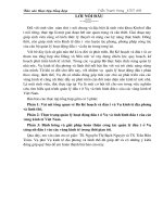 Bộ Kế hoạch và đầu tư và Vụ kinh tế địa phương và lãnh thổ