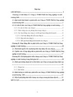 Hoạt động đầu tư phát triển của Công ty TNHH Thiết bị Công nghiệp và môi trường