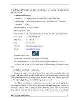 Những thông tin cơ bản về Công ty xi măng và Xây dựng Quàng Ninh