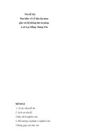 Lễ hội cầu mưa gắn với hệ thống thờ tứ pháp ở xã Lạc Hồng - Hưng Yên