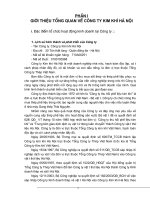 Báo cáo thực tập tại Công ty Kim khí Hà Nội