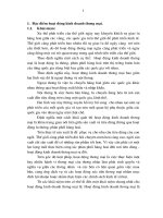 Hạch toán tiêu thụ & xác định kết quả tiêu thụ hàng hoá ở các doanh nghiệp thương mại