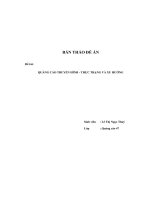 Quảng cáo truyền hình - thực trạng và xu hướng