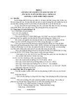 Lập báo cáo nghiên cứu khả thi đầu tư xây dựng tuyến đường qua 2 điểm a-b