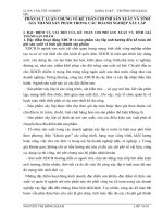 Thực trạng kế toán chi phí sản xuất và tính giá thành sản phẩm tại công ty cổ phần cơ khí xây lắp quyết thắng- Tuyên Quang