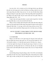 Cao trào 1930 –1931 với đỉnh cao là Xô Viết Nghệ Tĩnh